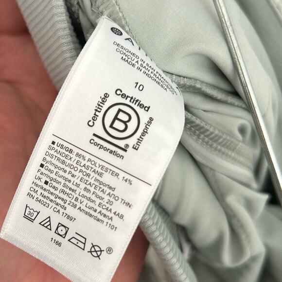 NWT Athleta Brooklyn Textured Ankle Pant Green
City Stripe Pants Size 10 - Picture 10 of 10